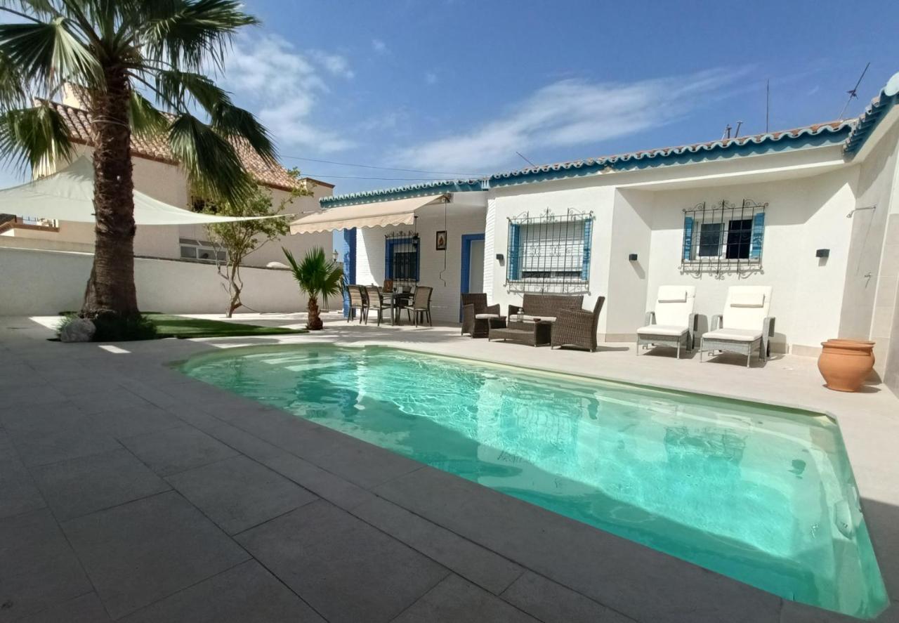 Stunning Villa In Aguadulce, Almeria Private Pool 400 Sqm Area 800M Beach 阿瓜杜尔塞 外观 照片